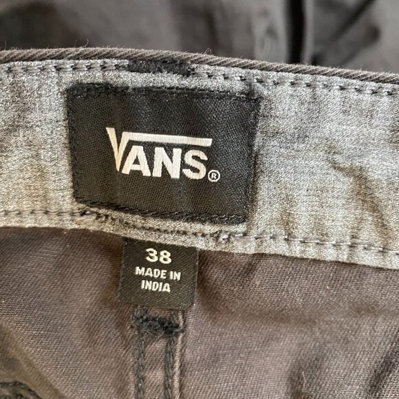 Vans Mens Chino Shorts Size 38 Brown Casual Summer Classic Straight - Picture 7 of 15